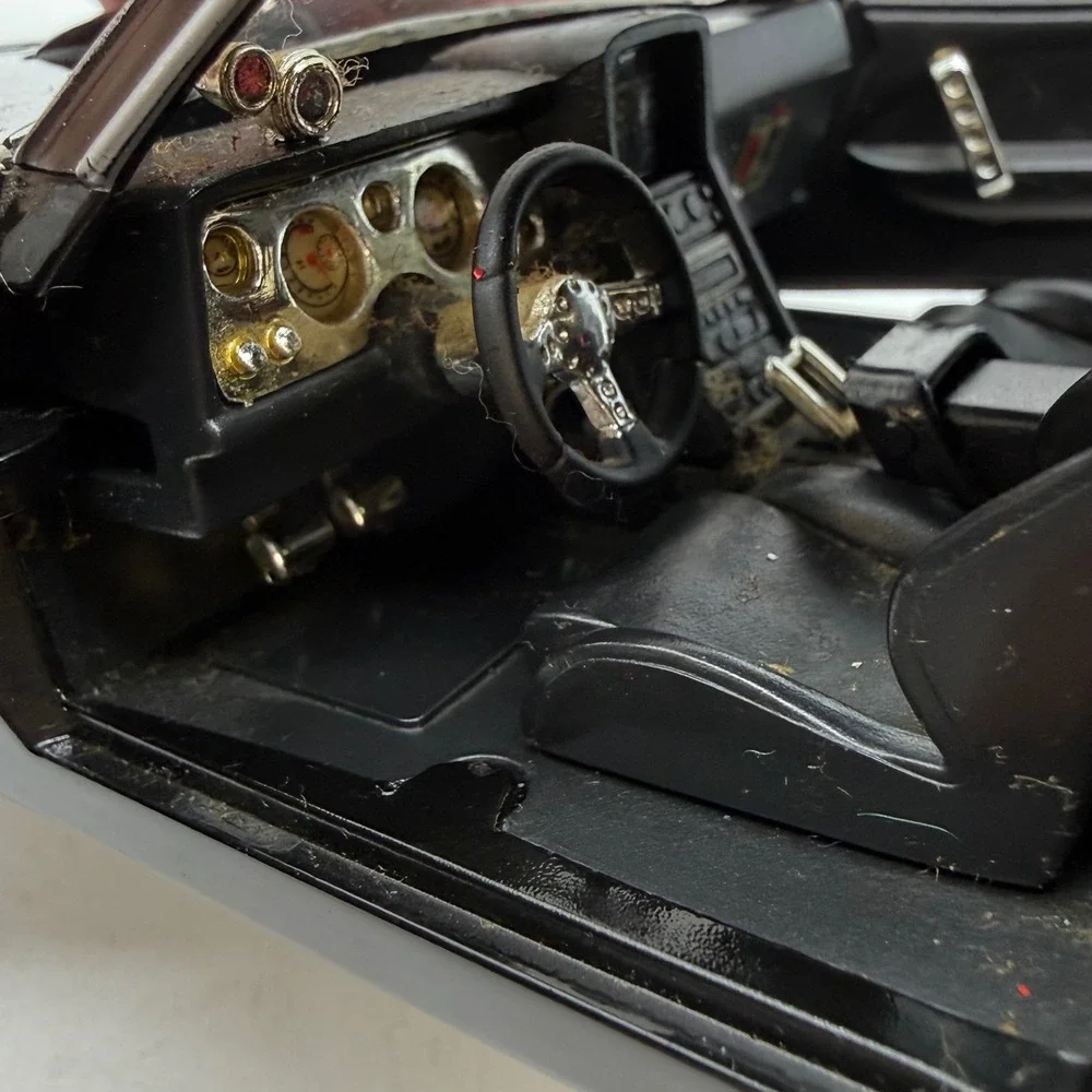 Jada Bigtime Muscle 1973 Pontiac Firebird Trans Am 1:24 Diecast Black Gold